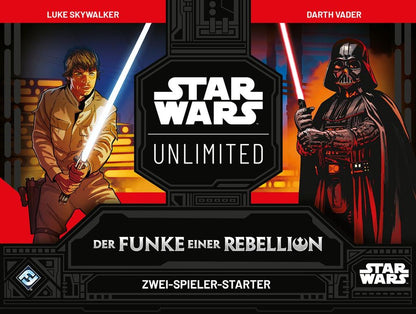 Star Wars TCG - Unlimited - Der Funke einer Rebellion - zwei Spieler Starter Deck - Deutsch - Vorbestellung