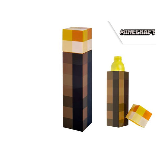 Minecraft - Trinkflasche in Minecraft Fackelform / Bottle - Karten-Kiosk.de