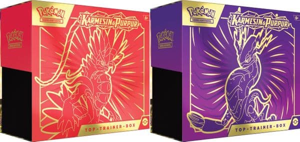 Pokémon Karmesin & Purpur Top-Trainer-Box deutsch - Karten-Kiosk.de