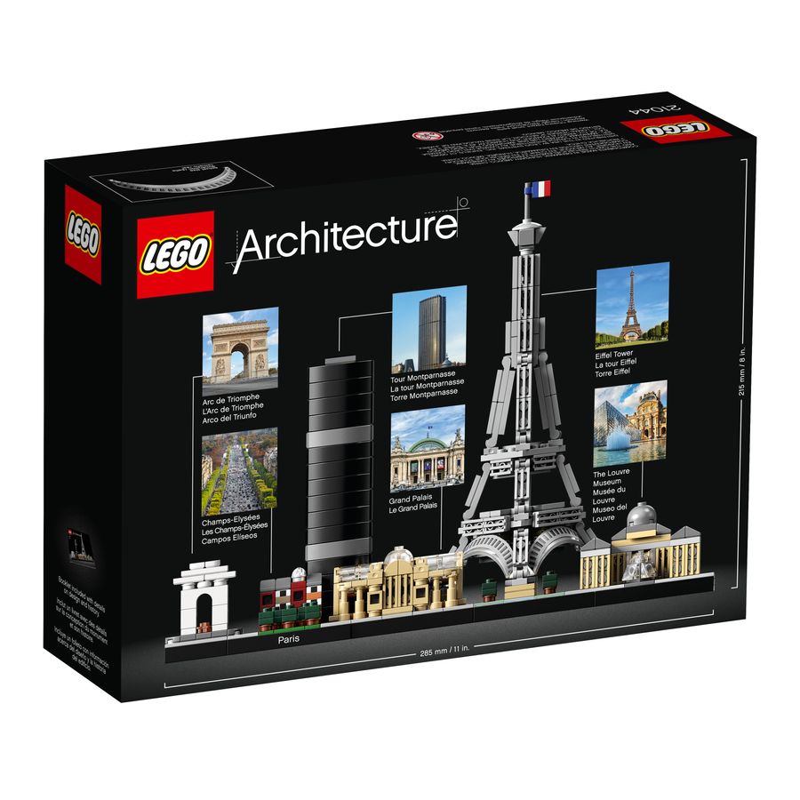 LEGO® 21044 - Architecture Skyline-Kollektion Paris (649 Teile)