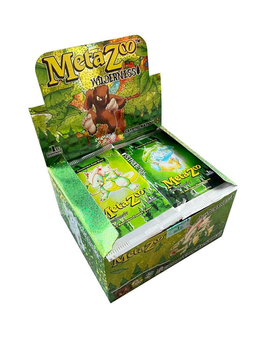 MetaZoo TCG - Trading Card Game - Wilderness First Edition 1st Booster Display - englisch