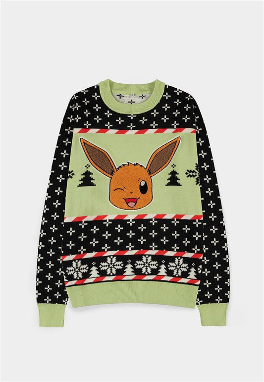 Pokemon - Evoli - Ugly Christmas Sweater Jumper