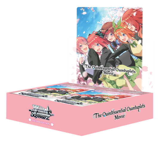 Weiss Schwarz - The Quintessential Quintuplets Movie Booster Display