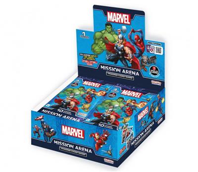 Marvel Mission Arena TCG Booster Display- englisch