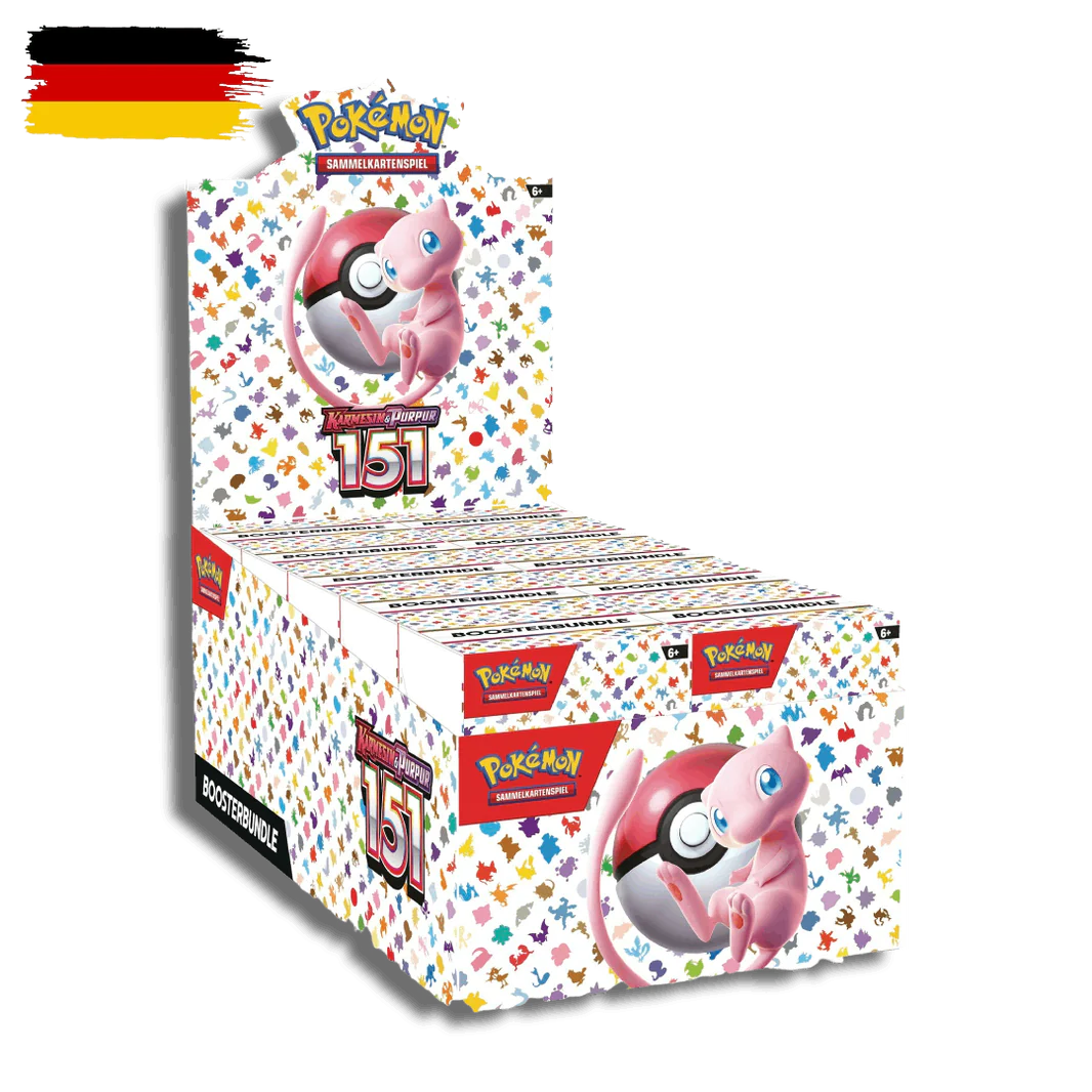 Pokemon Karmesin und Purpur 151 Set - Booster Bundle - Deutsch - Vorbestellung