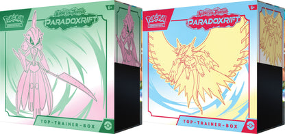 Pokemon Karmesin & Purpur - ParadoxRift Top Trainer Box englisch Doppelpack - Vorbestellung