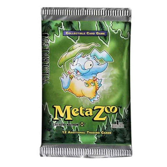 MetaZoo TCG - Trading Card Game - Wilderness First Edition 1st - Einzelbooster - englisch
