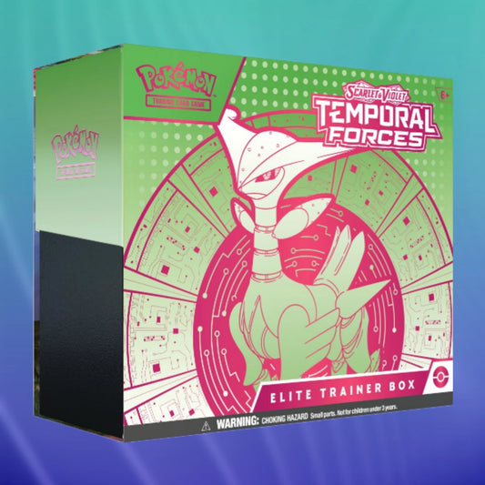 Pokemon Karmesin & Purpur - Temporal Forces - Elite Trainer Box SV05 - Englisch Vorbestellung