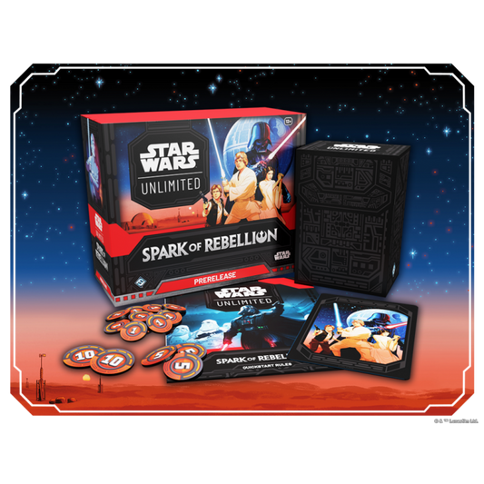 Star Wars TCG - Unlimited - Spark of a Rebellion Prerelease Box - Englisch - Vorbestellung