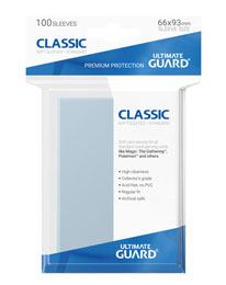 Ultimate Guard Classic Soft Sleeves Standardgröße Transparent 100 Stück