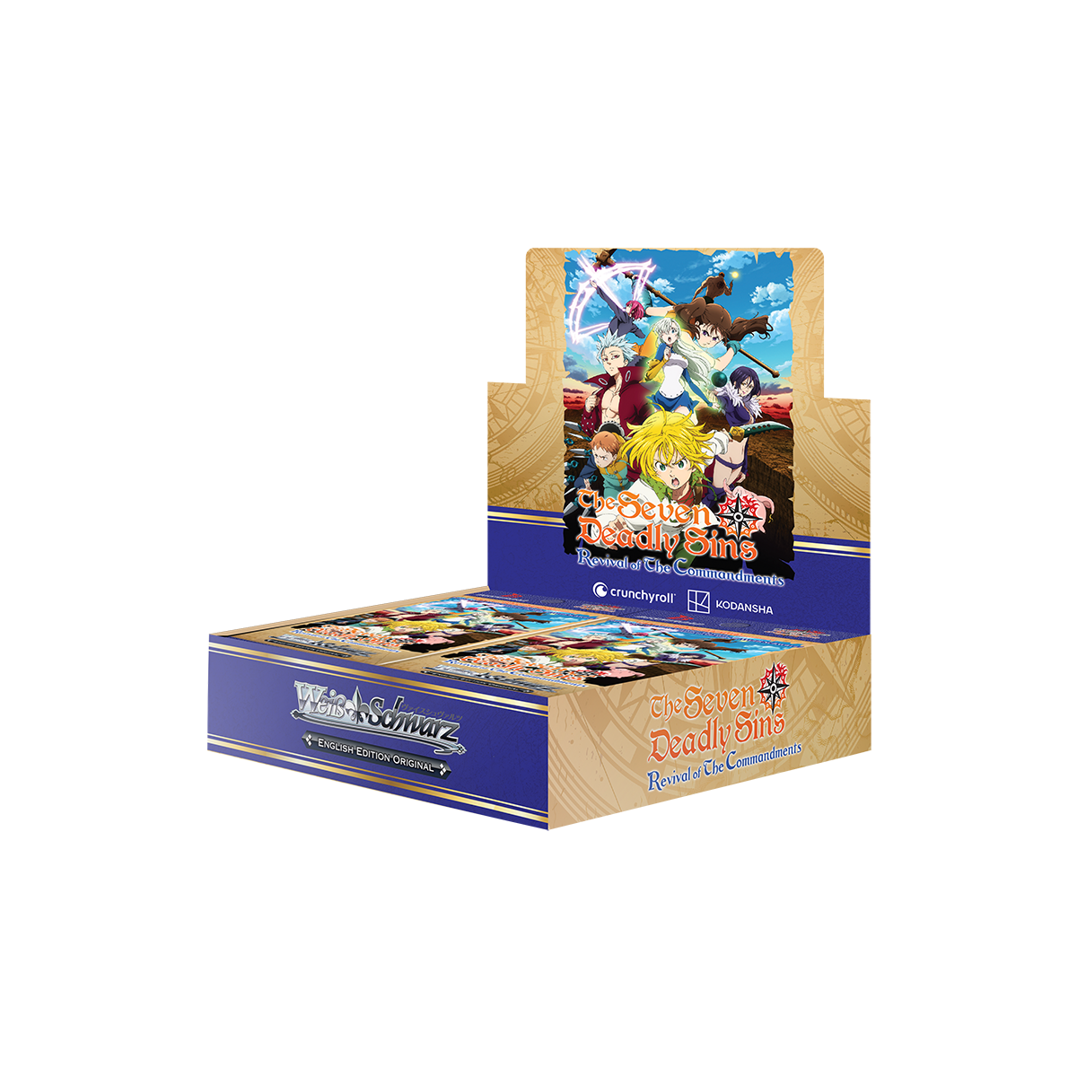 Weiss Schwarz - THE SEVEN DEADLY SINS: REVIVAL OF THE COMMANDMENTS BOOSTER DISPLAY (16 PACKS) - EN