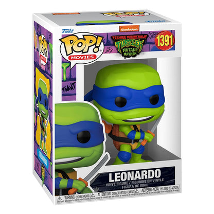 Teenage Mutant Ninja Turtles Funko POP! Movies Vinyl Figur Leonardo 9 cm