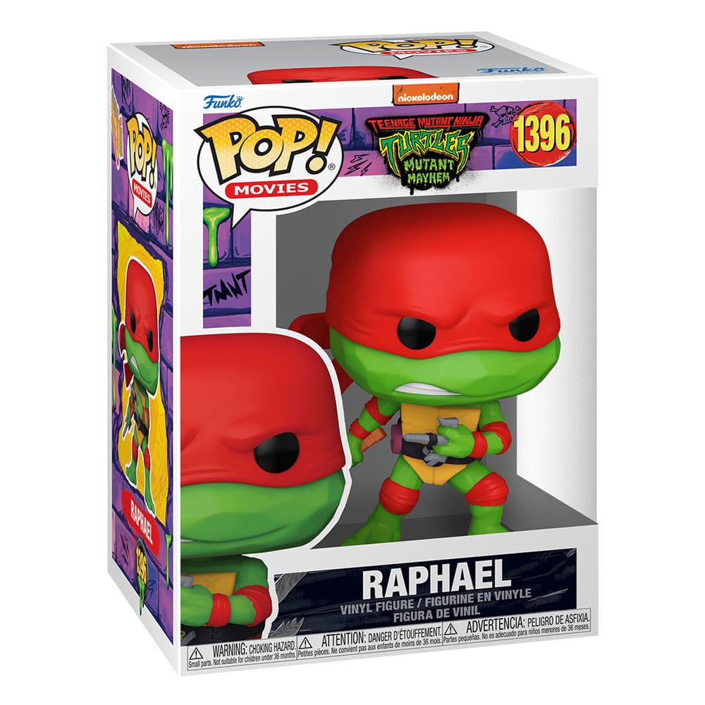 Teenage Mutant Ninja Turtles Funko POP! Movies Vinyl Figur Raphael 9 cm