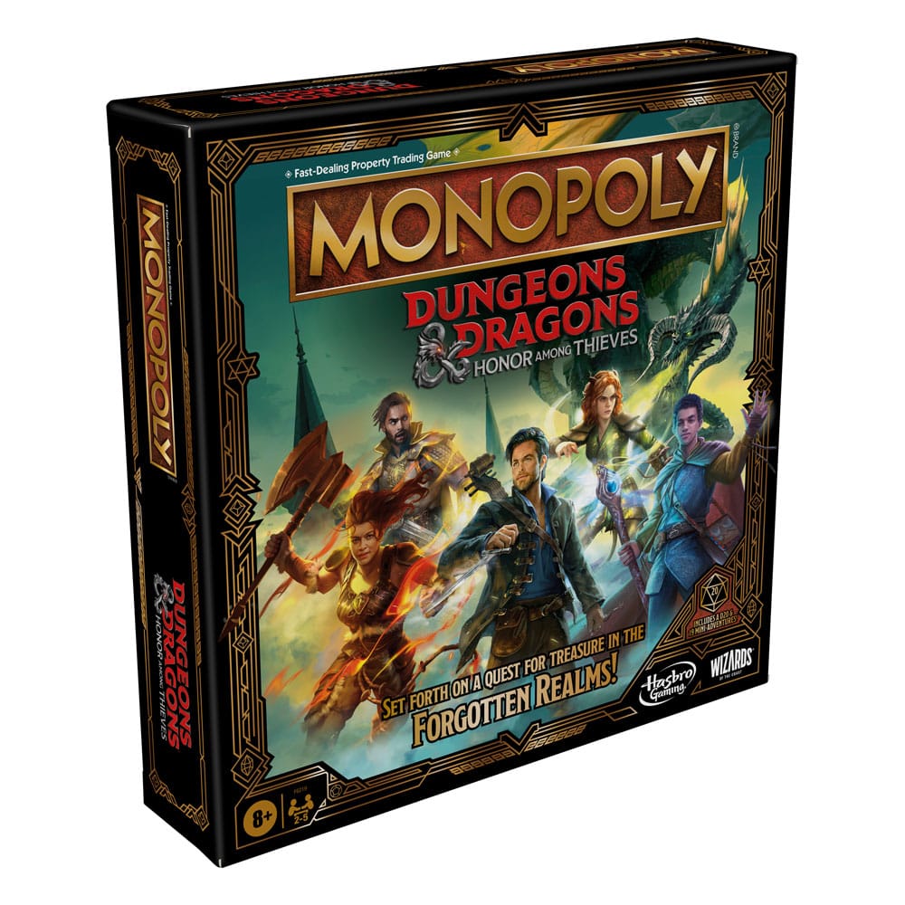 Monopoly Brettspiel - Dungeons & Dragons: Ehre unter Dieben **ENGLISCHE VERSION**
