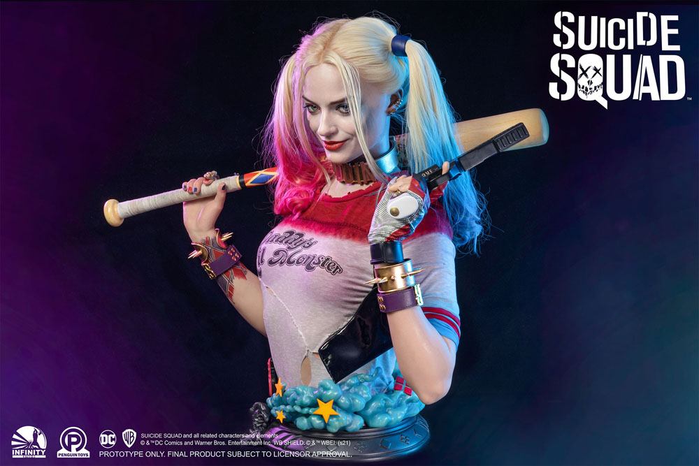 Suicide Squad Life-Size Büste Harley Quinn 77 cm - Vorbestellung