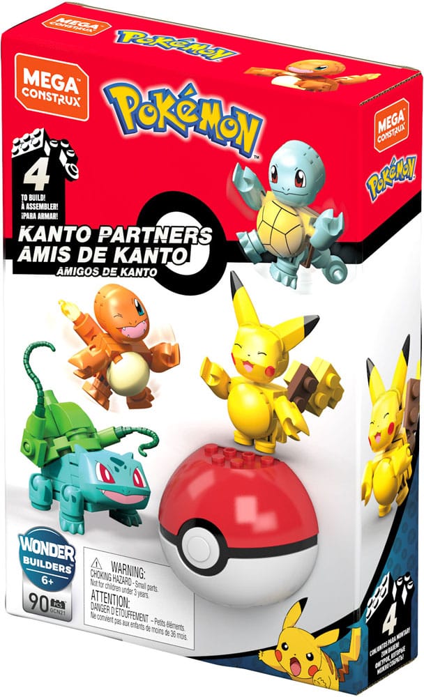 Pokémon Mega Construx Bauset Kanto Partner