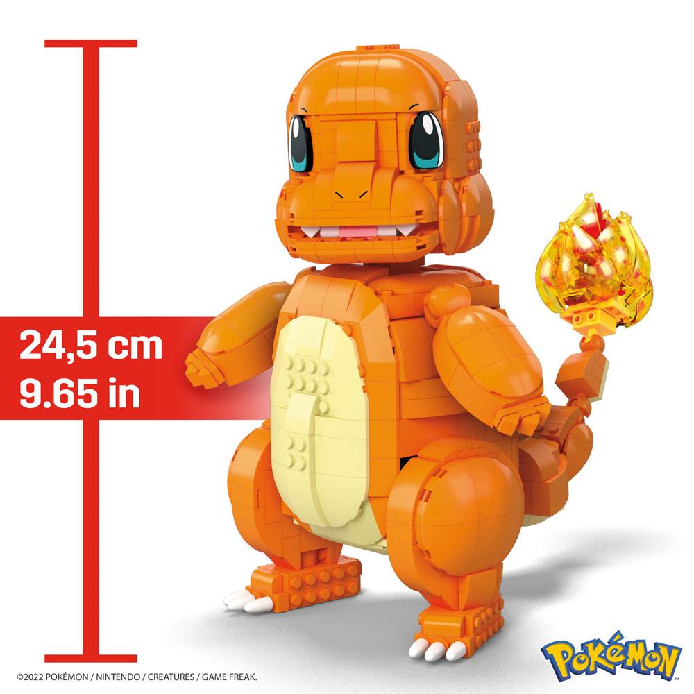 Pokémon Mega Construx Bauset Jumbo Glumanda 25 cm