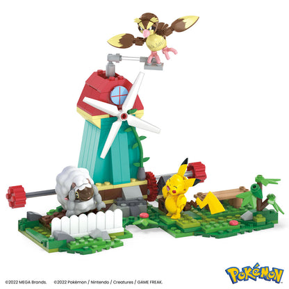 Pokémon Mega Construx Bauset Windmühlen-Farm 15 cm