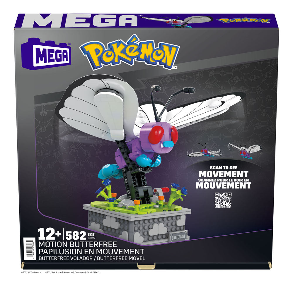 Pokémon Mega Construx Bauset Motion Smettbo 22 cm