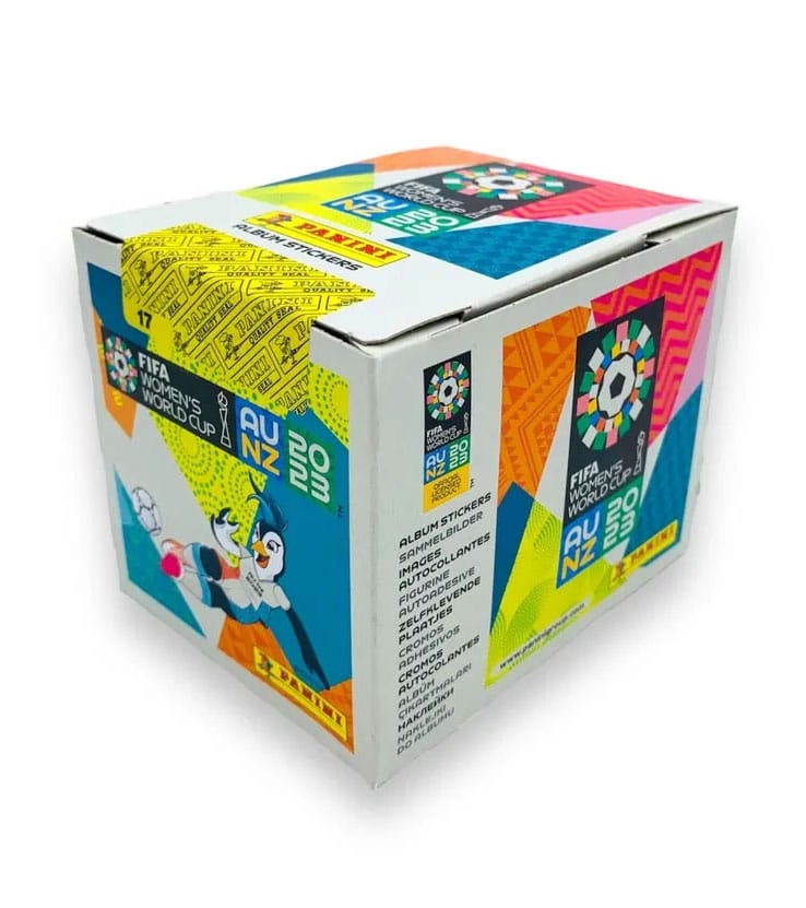 Panini FIFA Frauen WM 2023 Stickerkollektion Sticker Box (50 Tüten)