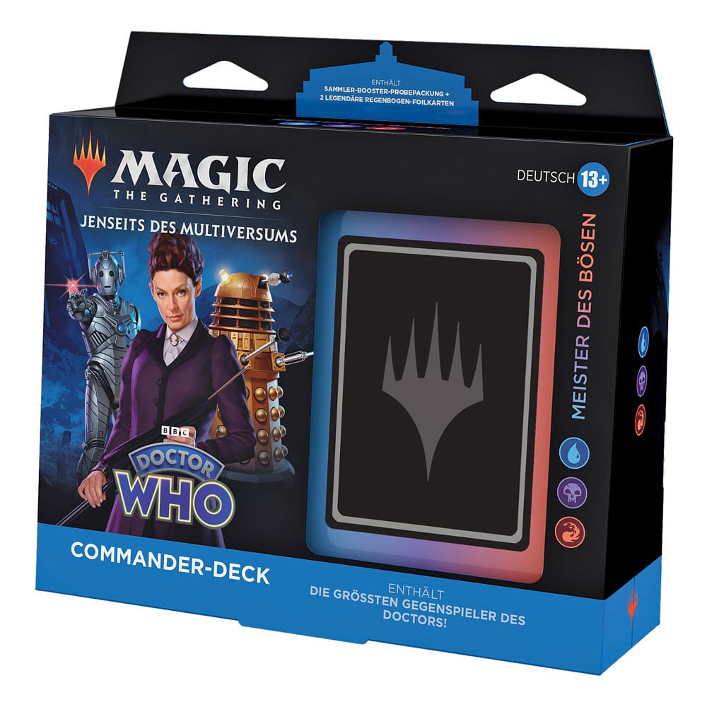 Vorbestellung: Magic the Gathering Jenseits des Multiversums: Doctor Who Commander-Decks Display (4) deutsch - Karten-Kiosk.de