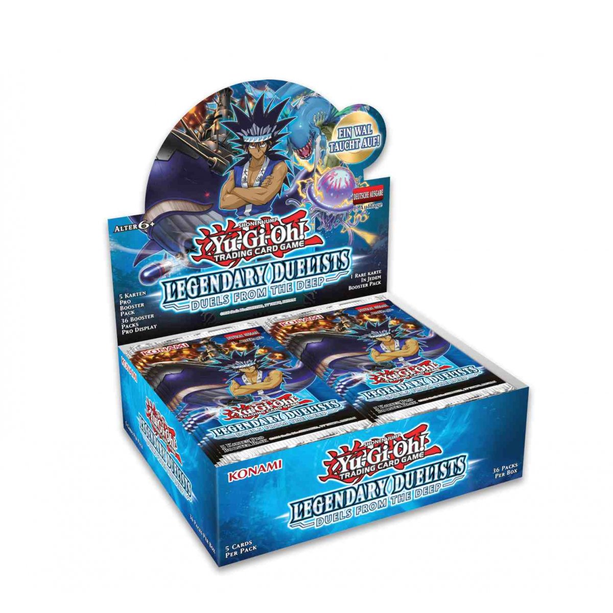 Yu-Gi-Oh - Yu Gi Oh Legendary Duelists: Duels from the Deep Booster Display - deutsch